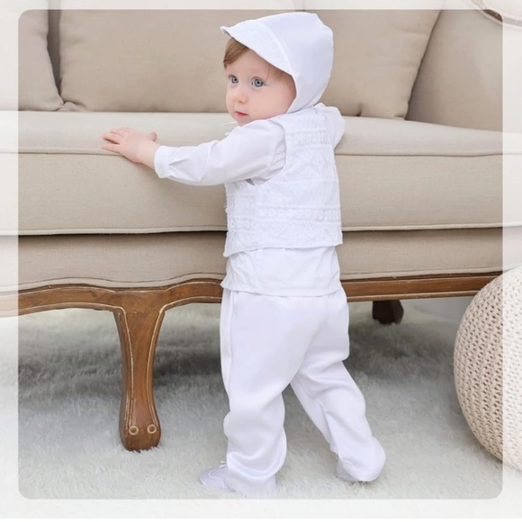 Christening/Baptism outfit boy - Picture 2 of 10